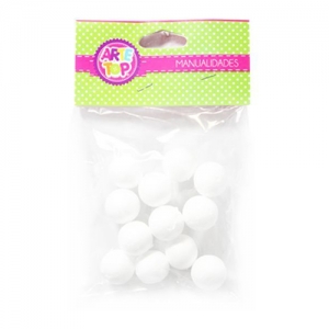 Esfera Plumavit Arte Top 2.0 Cm Set 12 Und.