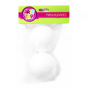 Esfera Plumavit Arte Top 7,0 Cm Set 6 Und.