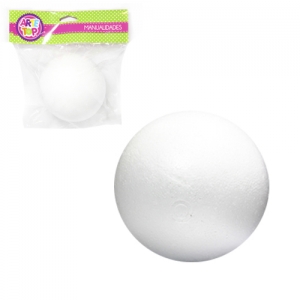 Esfera Plumavit Arte Top 20cm.<font color="red"; size= "2"><sup> (SA)<sup></font>