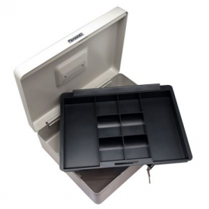Caja Seguridad Hand Metal Blanca 30x24x9cm	<font color="red"; size= "2"><sup> (SA)<sup></font>