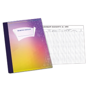 Libro de Registro Escolar Continental