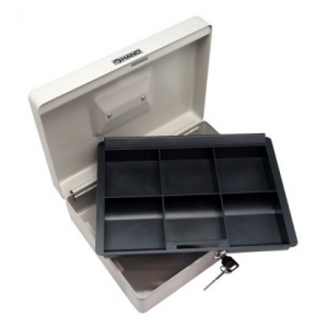 Caja Seguridad Hand Metal Blanca 25x19x8cm