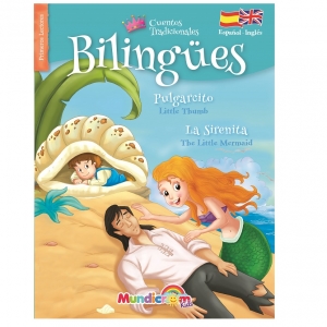 Cuento Bilingue Mundicrom Sirenita - Pulgarcito