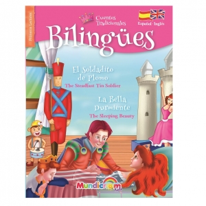 Cuento Bilingue Mundicrom Bella Durmiente - Soldadito de Plomo