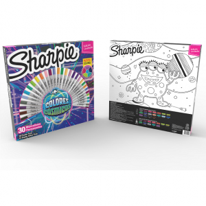 Marcador Permanente Sharpie 30 Colores Cosmicos