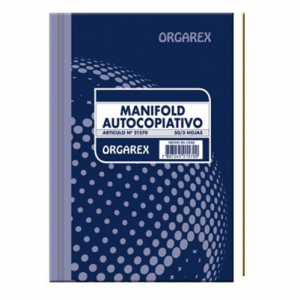 Manifold Orgarex Autocopiativo Triplicado 50Hjs