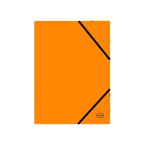 Carpeta Hand con Elástico Naranjo <font color="red"; size= "2"><sup> (SA)<sup></font>