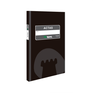 Libro Acta Torre Cuadriculado 100 Hj