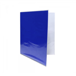 Carpeta Plastificada CI sin Gusano Azul