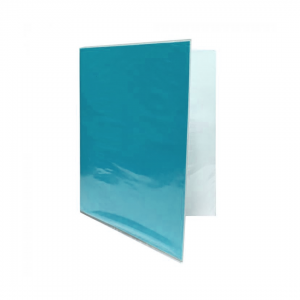 Carpeta Plastificada CI sin Gusano Celeste