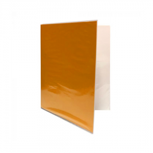 Carpeta Plastificada CI sin Gusano Naranjo