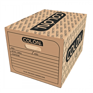 Caja Archivo Colón Americana <font color="red"; size= "2"><sup> (SA)<sup></font>