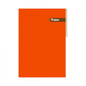Carpeta Pigmentada Naranja Torre