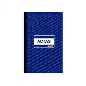 Libro Acta Auca Cuadriculado 200hj