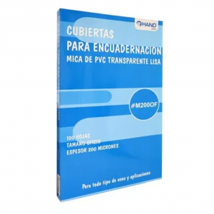 Mica Lisa Hand Oficio 200mic Transparente 100un