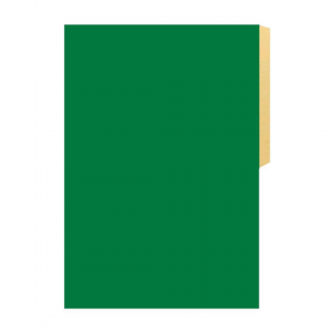 Carpeta Cartulina Halley Verde Oscuro