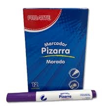 Marcador Pizarra Morado Proarte