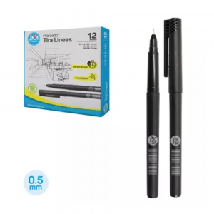 Tiralinea JM 0,5 Negro
