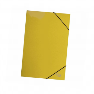 Carpeta Adix con Elástico Amarilla