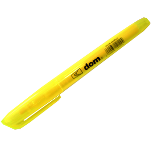 Destacador Dom Lapiz Amarillo