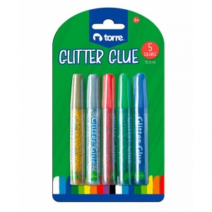 Glitter Glue 6 Colores Torre