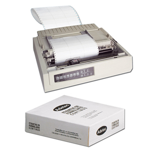 Etiqueta Adetec Formulario Continuo 48mm x 127mm 1 columna<font color="red"; size= "2"><sup> (SA)<sup></font>