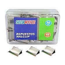 Repuesto Magic Clip Selloffice 4.8mm 50un
