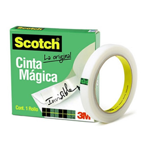 Cinta Adhesiva 3M 810 Magica 12mm x 66mt <font color="red"; size= "2"><sup> (SA)<sup></font>