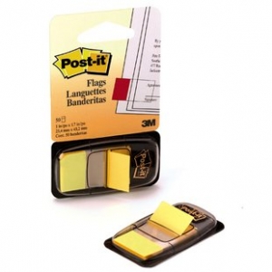 Banderita 3M Post It 680-5 Amarillo <font color="red"; size= "2"><sup> (Disponible solo en Punta Arenas)<sup></font>