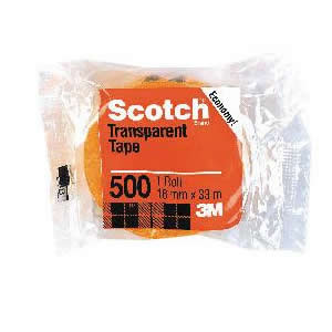 (ELIMINADO)Cinta Adhesiva Scotch 3M 500 18mm x 30mt
