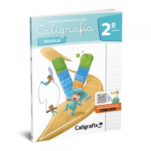 Cuaderno Caligrafía Vertical Caligrafix 2º Básico