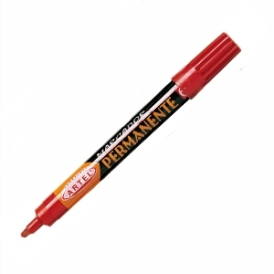 Marcador Permanente Artel 50 Punta Redonda Rojo<font color="red"; size= "2"><sup> (SA)<sup></font>