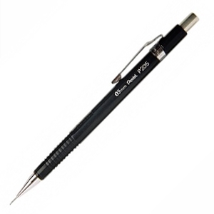 Portamina Técnico Pentel 0.5mm Negro  <font color="red"; size= "2"><sup> (SA)<sup></font>
