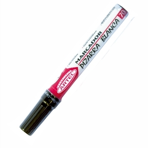 Marcador de Pizarra Artel Punta Redonda Negro  <font color="red"; size= "2"><sup> (Disponible desde I - IX Región )<sup></font><font color="red"; size= "2"><sup> (SA)<sup></font>