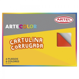 Carpeta Cartulina Microcorrugada Artel 6 Hojas