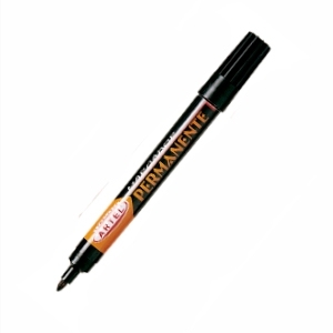 Marcador Permanente Artel 60 Biselada Negro