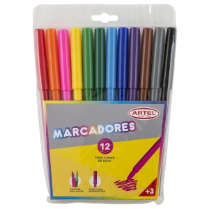 Marcadores de Colores Artel 12 Unidades