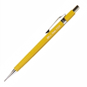 Portamina Técnico Pentel 0.9mm Amarillo<font color="red"; size= "2"><sup> (Disponible Solo en Punta Arenas)<sup></font>
