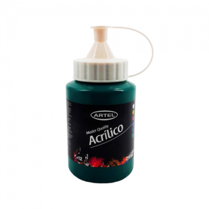 Pintura Acrílica Artel 250ml Viridian <font color="red"; size= "2"><sup> (SA)<sup></font>