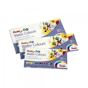 Acuarela Pentel 12 Tubo<font color="red"; size= "2"><sup> (SA)<sup></font>
