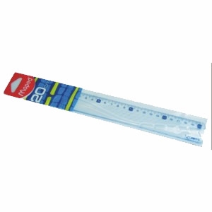 Regla Maped Graphic 20cm.<font color="red"; size= "2"><sup> (SA)<sup></font>