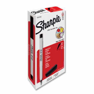 Marcador Permanente Sharpie Ultra Fino Negro