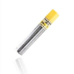 Minas Pentel 0,9mm 2B  <font color="red"; size= "2"><sup> (SA)<sup></font>