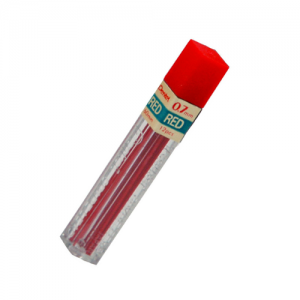 Mina Pentel 0.7 mm Hb Rojo<font color="red"; size= "2"><sup> (SA)<sup></font>