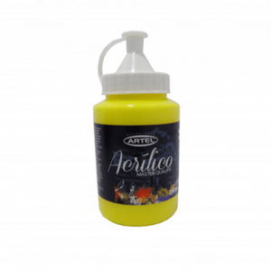 Pintura Acrilica Artel 250ml Amarillo Medio