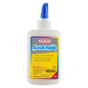 Pegamento Artel Cola Fría 120gr <font color="red"; size= "2"><sup> (SA)<sup></font>