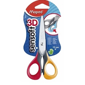 Tijera Maped Zurdo 13 cms<font color="red"; size= "2"><sup> (SA)<sup></font>