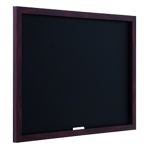 Pizarra Negra Bisilque 60x45cm Marco Madera Cherry  <font color="red"; size= "2"><sup> (SA)<sup></font>