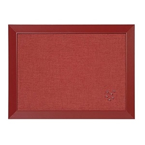 Tablero Corcho Bisilque 60x45cm Rojo Kamashi