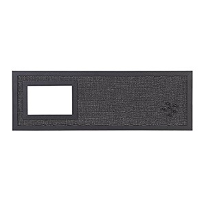 Tablero con Marco Foto Bisilque 60x20cm Negro